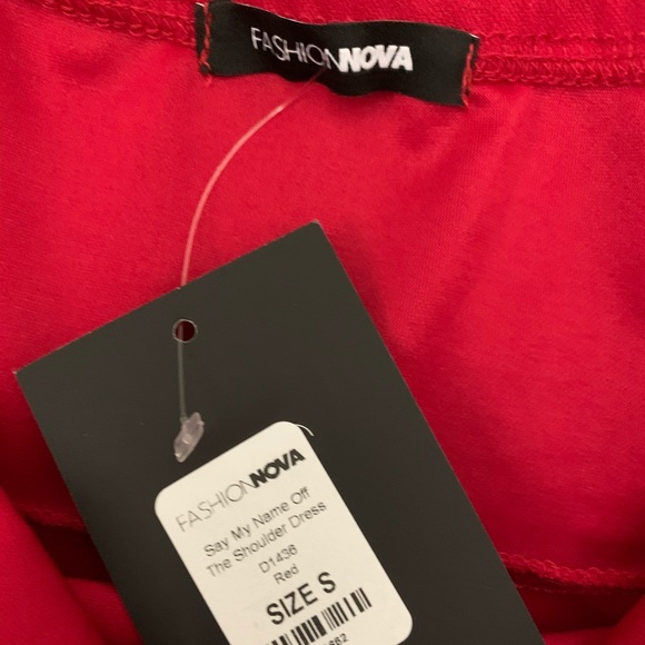 Red Party Dress - Picture 6 of 6